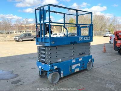 2018 Genie GS-3232 32' Electric Scissor Lift Man Aerial Platform bidadoo -Repair