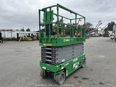 2018 Genie GS-3232 Electric Scissor Lift Man Aerial Platform bidadoo -Repair