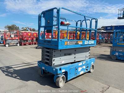 2017 Genie GS-3246 32' Electric Scissor Lift Man Aerial Platform -Parts/Repair