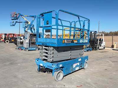2017 Genie GS-3246 32' Electric Scissor Lift Man Aerial Platform bidadoo -Repair