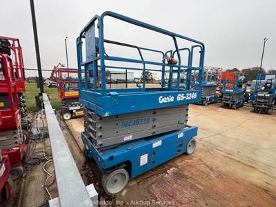 2018 Genie GS-3246 32' Electric Scissor Lift Man Aerial Platform -Parts/Repair