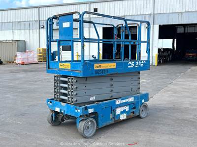 2018 Genie GS-3246 32' Electric Scissor Lift Man Aerial Platform Manlift bidadoo