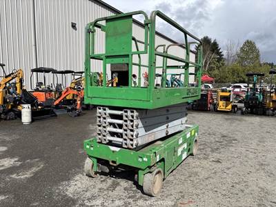 2016 Genie GS-3246 32' Electric Scissor Lift Man Aerial Platform bidadoo