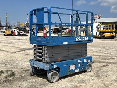 2015 Genie GS-3246 32' Electric Scissor Lift Man Aerial Platform -Parts/Repair