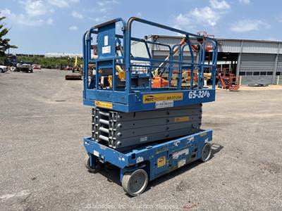 2018 Genie GS-3246 32' Electric Scissor Lift Man Aerial Platform Manlift bidadoo