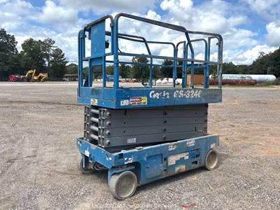 2019 Genie GS-3246 32’ Electric Scissor Lift Mobile Aerial Work Platform bidadoo