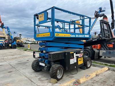 2014 Genie GS-3369 RT 33' 4WD Rough Terrain Scissor Lift Platform -Parts/Repair