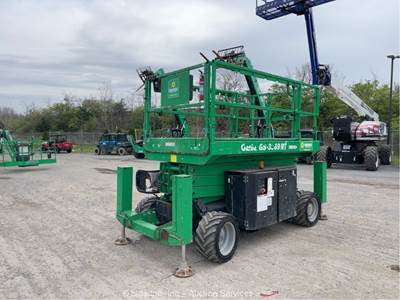 2014 Genie GS-3369 RT 33’ 4WD Diesel Rough Terrain Scissor Lift Aerial bidadoo