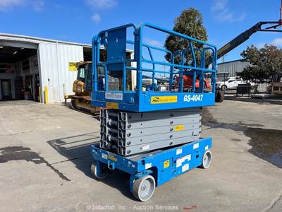 2019 Genie GS4047 39' 2" Electric Scissor Lift Man Aerial Platform -Parts/Repair