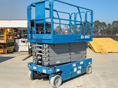2017 Genie GS-4047 40' Electric Scissor Lift Man Aerial Platform Manlift bidadoo