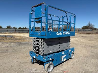2018 Genie GS-4047 40' Electric Scissor Lift Man Aerial Platform Manlift bidadoo