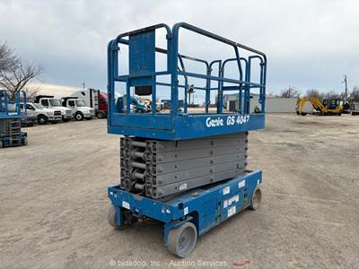 2018 Genie GS-4047 40' Electric Scissor Lift Man Aerial Platform bidadoo