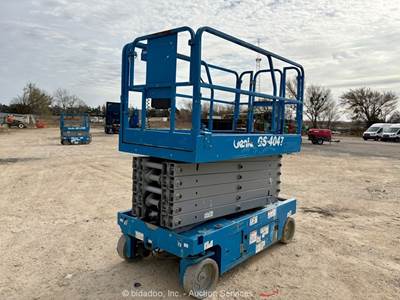 2018 Genie GS-4047 40' Electric Scissor Lift Man Aerial Platform Manlift bidadoo