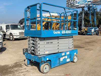 2015 Genie GS-4047 40' Electric Scissor Lift Man Aerial Work Platform bidadoo