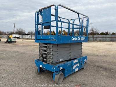 2018 Genie GS-4047 40' Electric Scissor Lift Man Aerial Platform 24V bidadoo