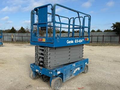 2018 Genie GS-4047 40' Electric Scissor Lift Man Aerial Platform Manlift bidadoo