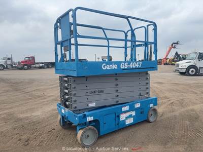 2016 Genie GS-4047 40' Electric Scissor Lift Man Aerial Platform bidadoo