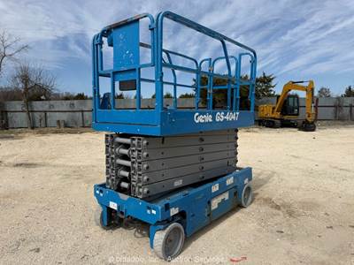 2018 Genie GS-4047 40' Electric Scissor Lift Man Aerial Platform 24V bidadoo
