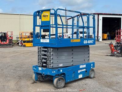 2017 Genie GS-4047 40’ Electric Scissor Lift Man Aerial Platform Manlift bidadoo