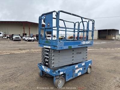 2017 Geni GS-4047 40’ Electric Scissor Lift Man Aerial Platform Manlift bidadoo