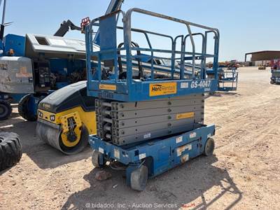 2018 Genie GS-4047 40’ Electric Scissor Lift Man Aerial Platform -Parts/Repair