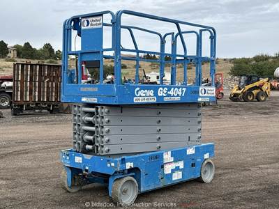 2020 Genie GS-4047 40' Electric Scissor Lift Man Aerial Platform Manlift bidadoo