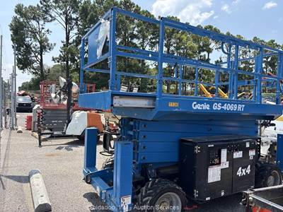 2018 Genie GS-4069 40' 4WD Dual Fuel Rough Terrain Scissor Lift -Parts/Repair