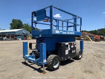 2015 Genie GS-4069 RT 40' 4WD D/F Rough Terrain Scissor Lift Man Aerial bidadoo
