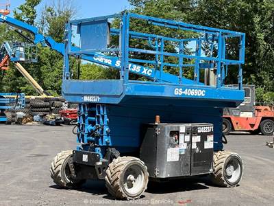 2016 Genie GS-4069DC 40' Electric Scissor Lift Man Aerial Platform bidadoo