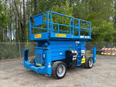 2016 Genie GS5390 4WD 53' Rough Terrain Scissor Lift Man Aerial Platform bidadoo