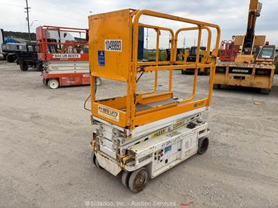 2016 Hybrid HB1430 14' Electric Scissor Lift Man Aerial Platform bidadoo