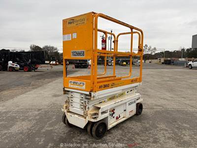 2018 Hy-Brid HB1430 14' Electric Scissor Lift Manlift Aerial Platform bidadoo