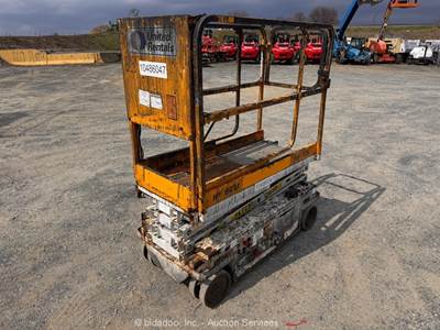 2016 Hybrid HB1430 14' Electric Scissor Lift Man Aerial Platform bidadoo