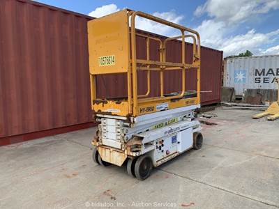 2017 Hybrid HB1430 14' Electric Scissor Lift Man Aerial Platform Manlift bidadoo