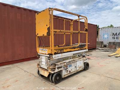 2017 Hybrid HB-1430 14' Electric Scissor Lift Man Aerial Platform bidadoo