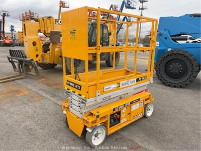 2021 Hybrid PS-1430 S5 14' Electric Scissor Lift Man Aerial Platform 24V bidadoo