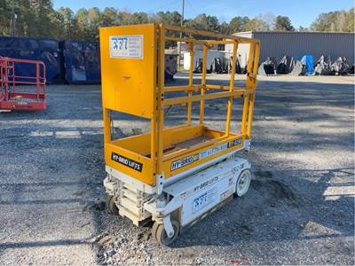 2020 Hy-Brid ZT-1230 12’ Electric Scissor Lift Aerial Platform Manlift bidadoo