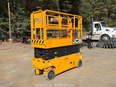 2023 JCB S 2632 E 26’ Electric Scissor Lift Man Aerial Platform bidadoo