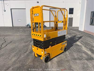 2023 JCB S1930E 19' Electric Scissor Lift Man Aerial Platform 24V bidadoo