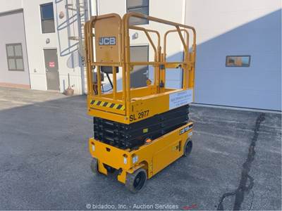 2022 JCB S1930E 19' Electric Scissor Lift Man Aerial Platform 24V bidadoo