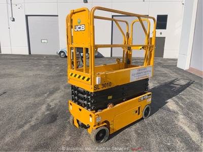 2022 JCB S1930E 19' Electric Scissor Lift Man Aerial Platform 24V bidadoo