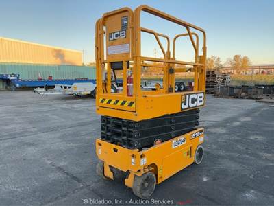 2022 JCB S1930E 19' Electric Scissor Lift Man Aerial Platform 24V bidadoo