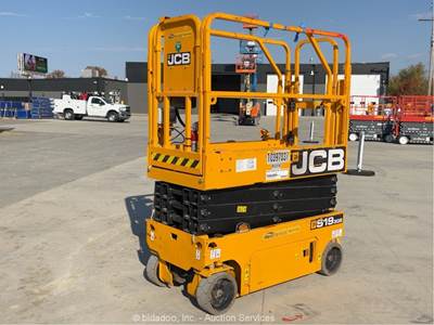 2022 JCB S1930E 19' Electric Scissor Lift Man Aerial Platform Manlift bidadoo