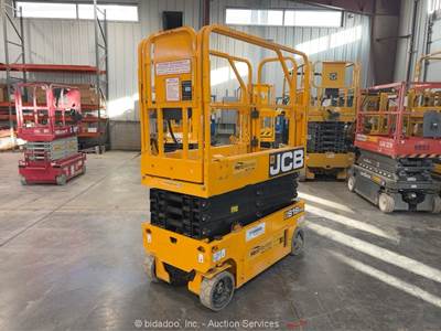 2023 JCB S1930E 19' Electric Scissor Lift Man Aerial Platform Manlift bidadoo
