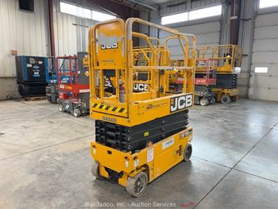 2023 JCB S1930E 19' Electric Scissor Lift Man Aerial Platform Manlift bidadoo