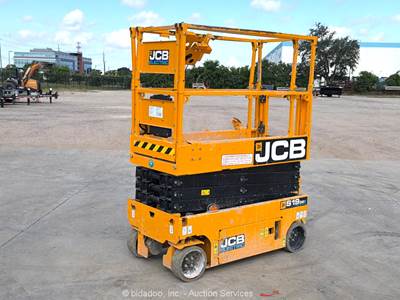 2023 JCB S1932E 19' Electric Scissor Lift Man Aerial Platform Manlift bidadoo