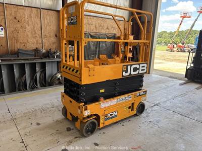 2024 JCB S1932E 19' Electric Scissor Lift Mobile Aerial Work Platform bidadoo