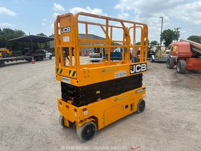 2023 JCB S2632E 26' Electric Scissor Lift Man Aerial Platform Manlift bidadoo