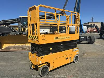 2022 JCB S2632E 26' Electric Scissor Lift Man Manlift Aerial Platform bidadoo