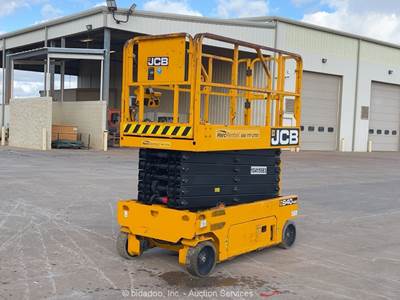 2023 JCB S4046E 40' Electric Scissor Lift Man Aerial Platform Manlift bidadoo